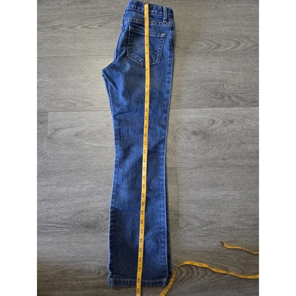 The Children's Place Bootcut Jeans Girls Size 10 Blue Stretch Denim